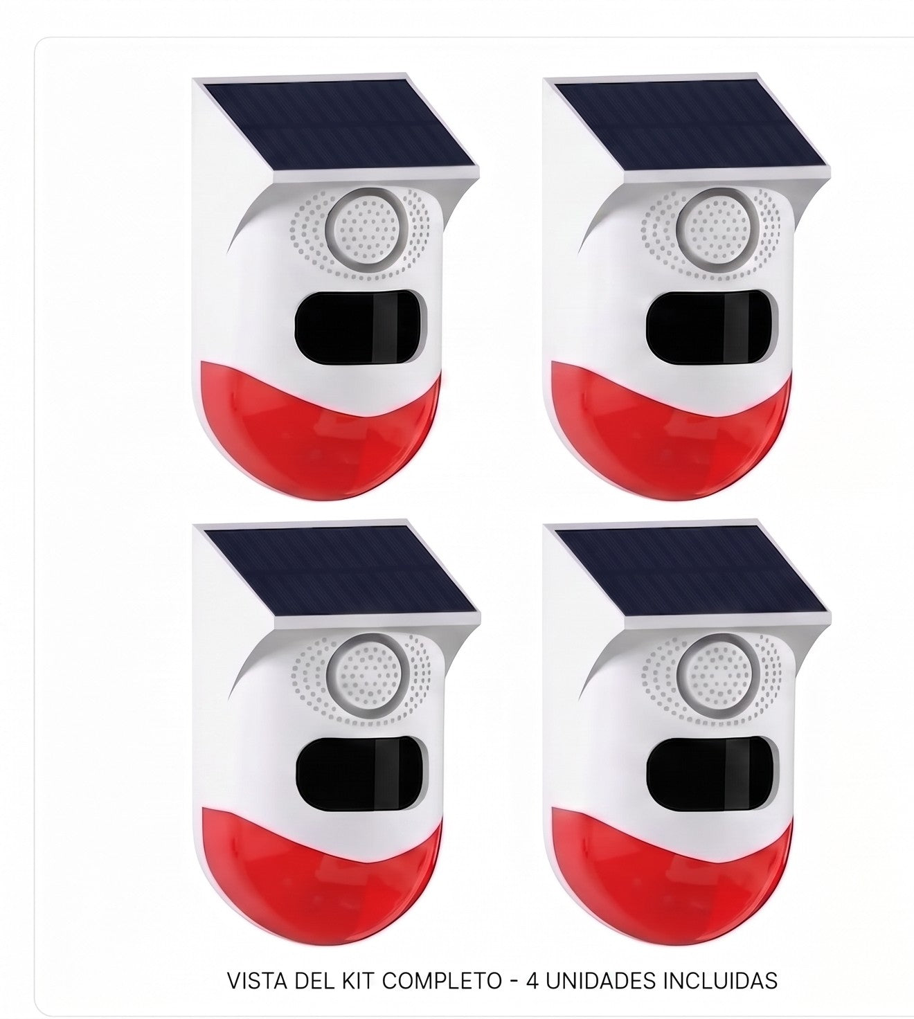 Kit 4 Alarmas solares